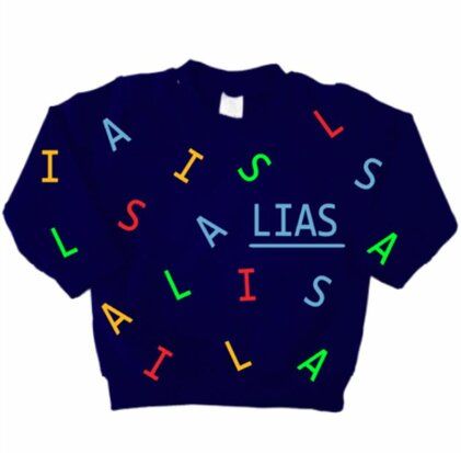 SWEATER | LETTERSPEKTAKEL - MULTICOLOR