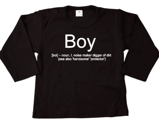 shirt | boy | dialect