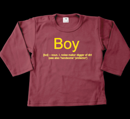 shirt | boy | dialect