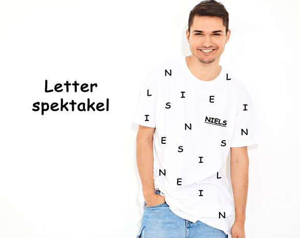 letterspektakel T-shirt MEN