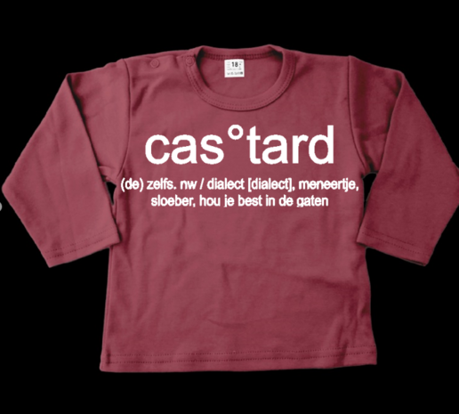 shirt Castard Dialect